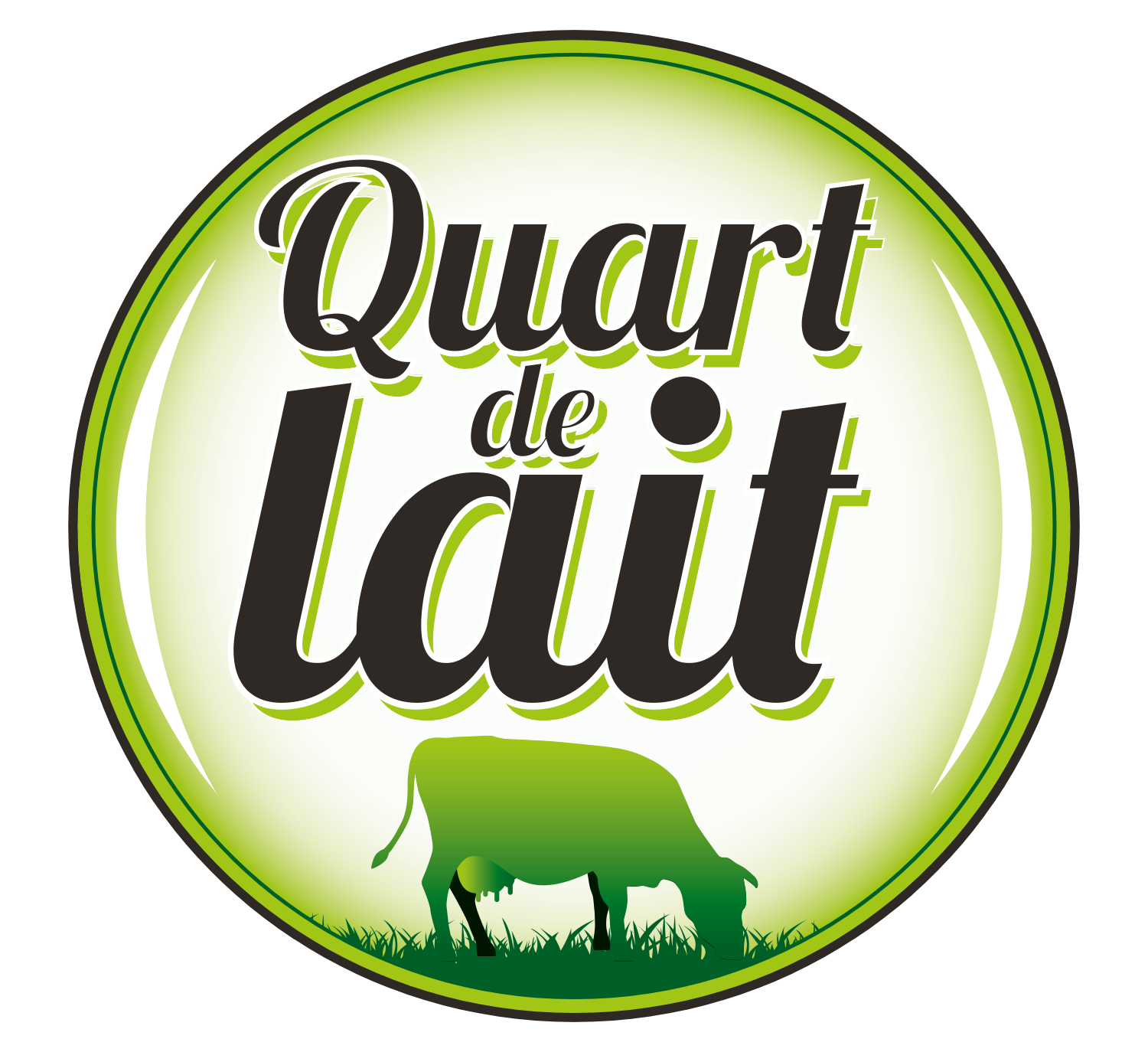 Quart de lait logo