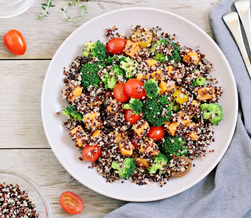 Vegan salade composée