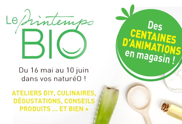 Le Printemps Bio chez naturéO