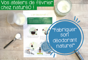 Atelier DIY déodorant  - Abbeville