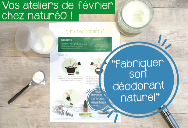 Atelier DIY février : DEODORANT