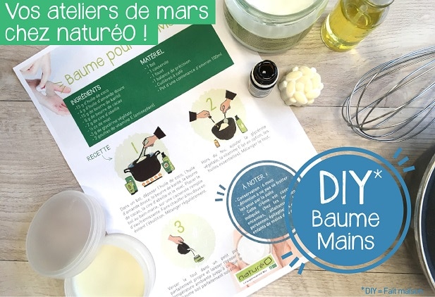 DIY de Mars : BAUME MAINS