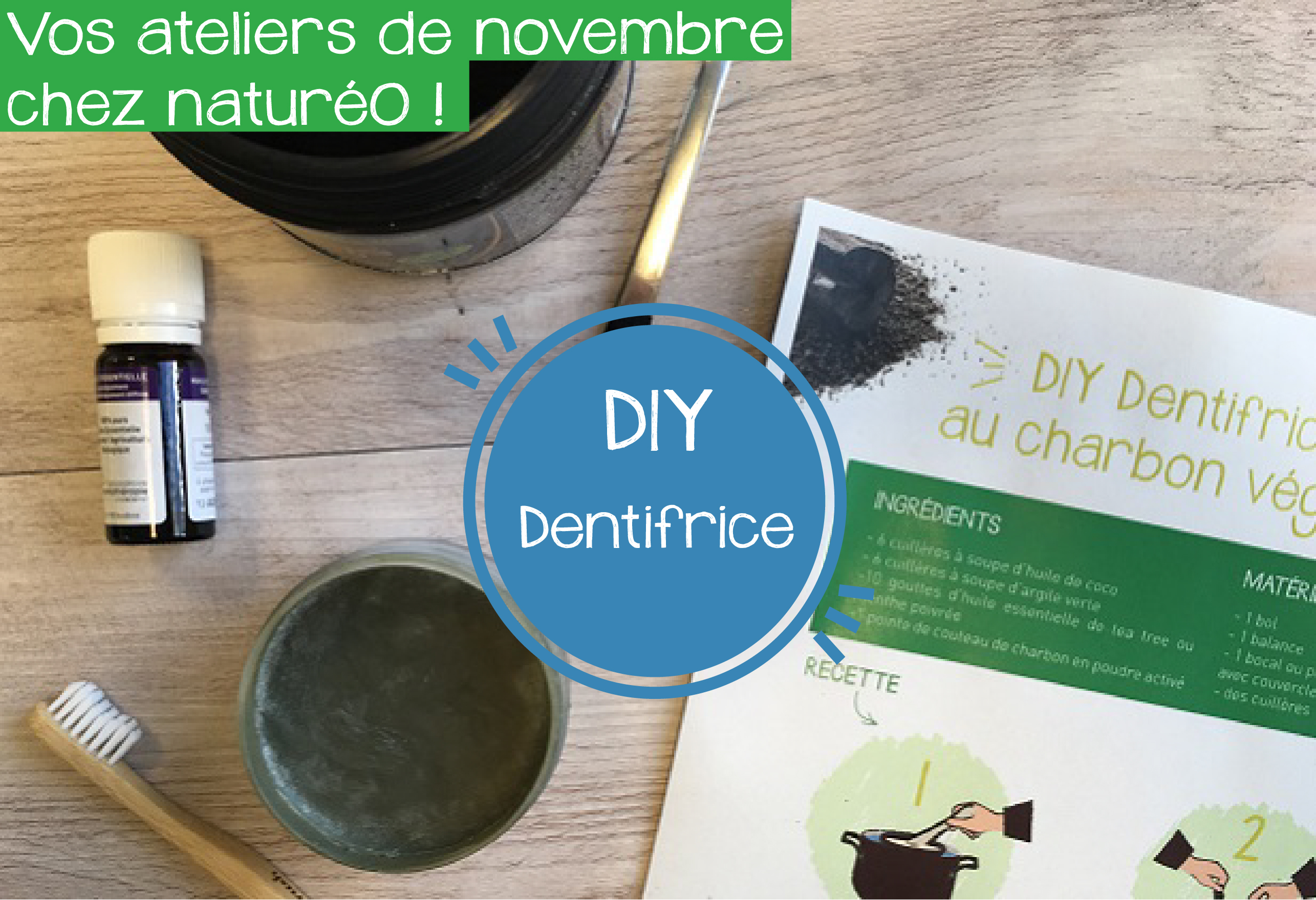 DIY NOVEMBRE : DENTIFRICE